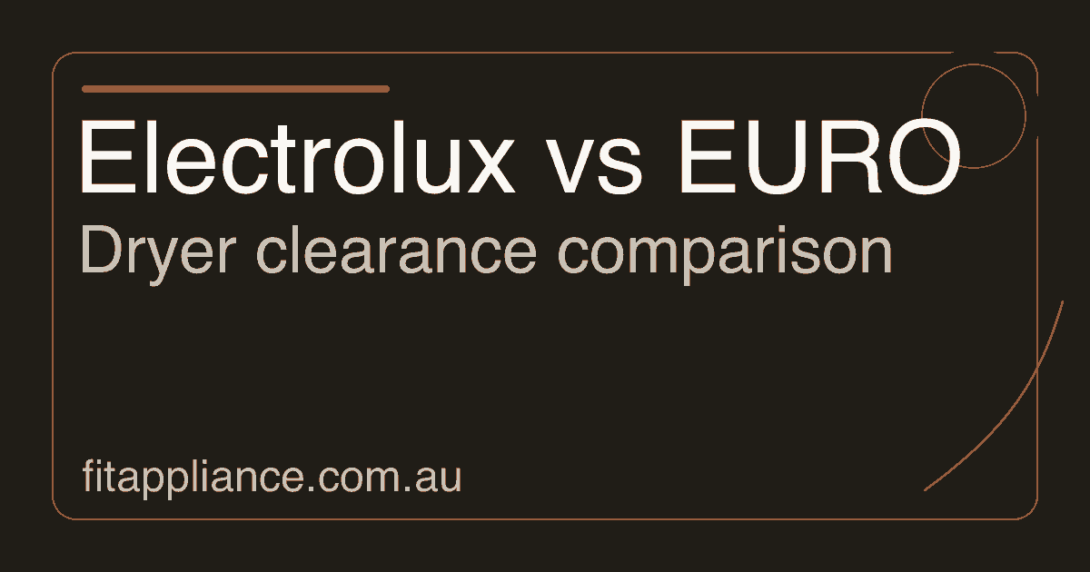Electrolux vs EURO clearance comparison preview