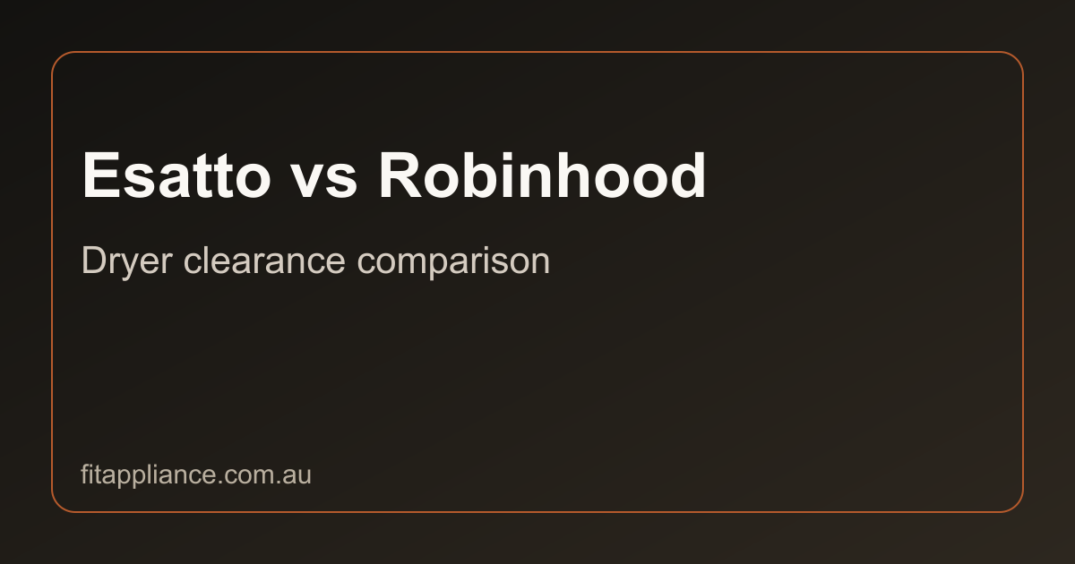 Esatto vs Robinhood clearance comparison preview