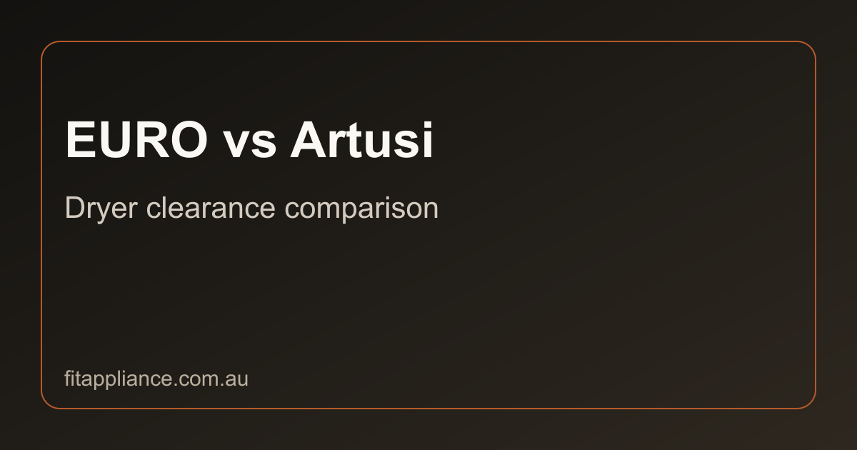 EURO vs Artusi clearance comparison preview