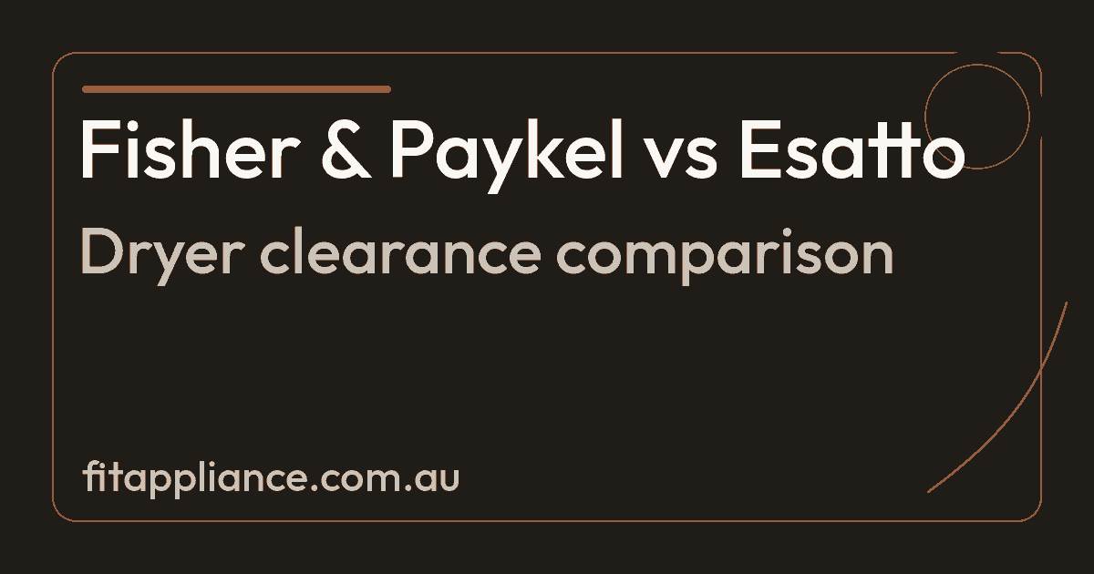 Fisher & Paykel DH1060DG5 comparison preview