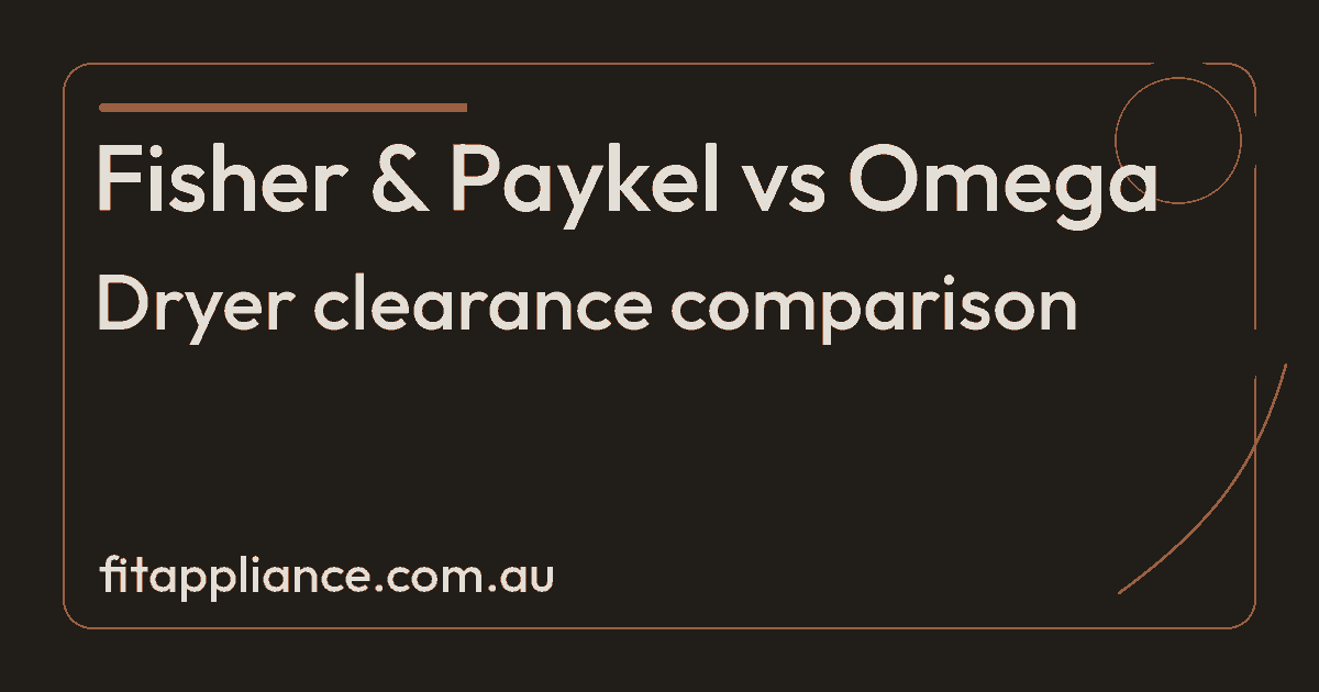 Fisher & Paykel vs Omega clearance comparison preview