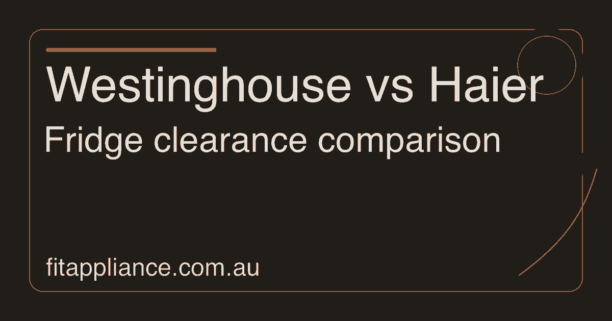 Westinghouse vs Haier clearance comparison preview