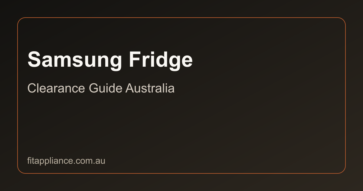 Samsung Fridges clearance guide preview