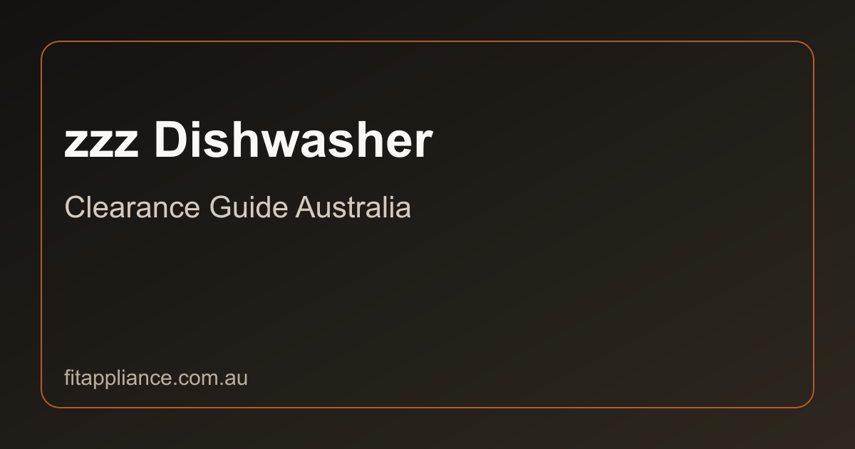 zzz Dishwashers clearance guide preview